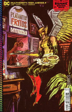 Variant Cover for Multiversity: Teen Justice #4