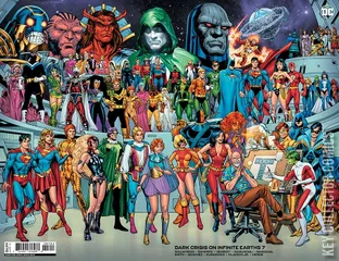 Variant Cover for Dark Crisis On Infinite Earths #7