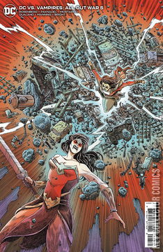 Variant Cover for DC vs. Vampires: All Out War #5