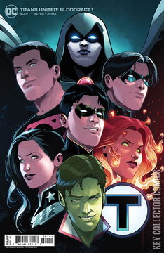 Variant Cover for Titans United: Bloodpact #1