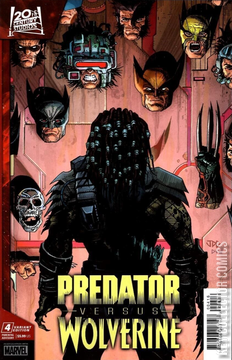 Variant Cover for Predator vs. Wolverine #4