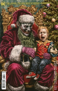 Variant Cover for Joker: The Man Who Stopped Laughing #3