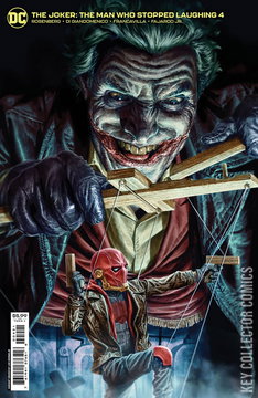 Variant Cover for Joker: The Man Who Stopped Laughing #4