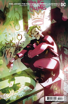 Variant Cover for Joker: The Man Who Stopped Laughing #4