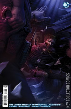 Variant Cover for Joker: The Man Who Stopped Laughing #8