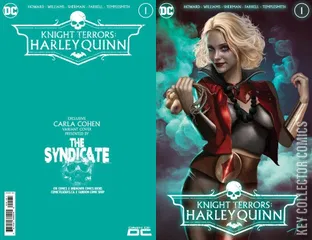 Variant Cover for Knight Terrors: Harley Quinn #1