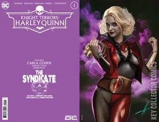 Variant Cover for Knight Terrors: Harley Quinn #1