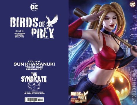 Variant Cover for Birds of Prey #1