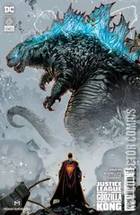 Variant Cover for Justice League vs. Godzilla vs. Kong #3