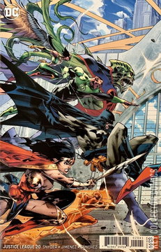 Variant Cover for Justice League #20