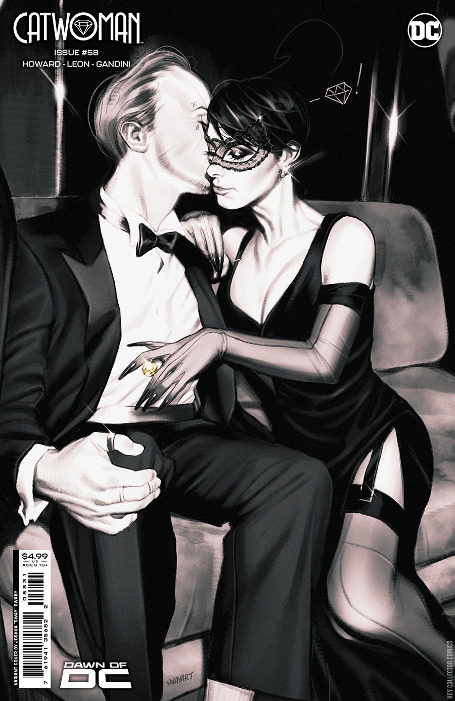 Variant Cover for Catwoman #58