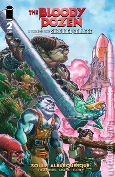 Variant Cover for The Bloody Dozen: A Tale of the Shrouded College #2