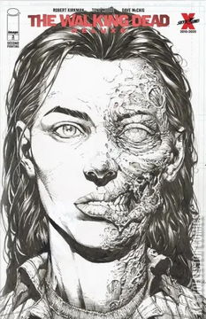 Variant Cover for Walking Dead Deluxe, The #3