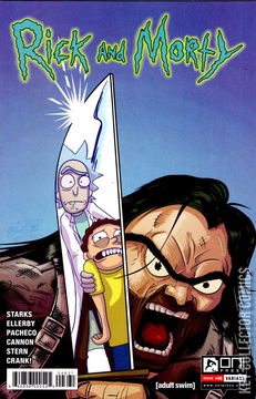 Variant Cover for Rick and Morty #46