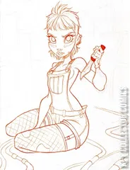 Variant Cover for W0rldtr33 #3