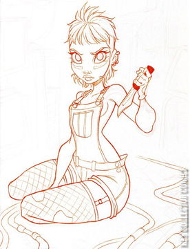 Variant Cover for W0rldtr33 #3