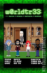 Variant Cover for W0rldtr33 #6