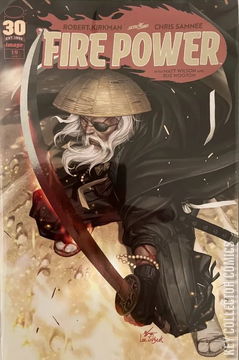 Variant Cover for Fire Power #19