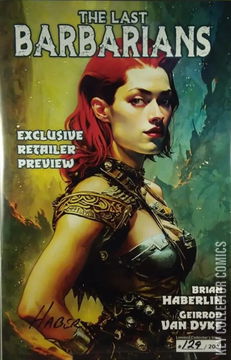 Variant Cover for Last Barbarians, The #1