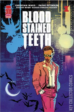 Variant Cover for Blood-Stained Teeth #1