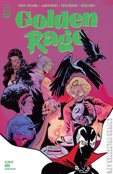 Variant Cover for Golden Rage #5