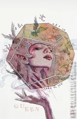 Variant Cover for Critical Role: The Tales of Exandria - The Bright Queen #4