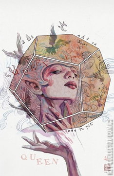 Variant Cover for Critical Role: The Tales of Exandria - The Bright Queen #4