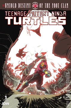 Variant Cover for Teenage Mutant Ninja Turtles: The Untold Destiny of the Foot Clan #1