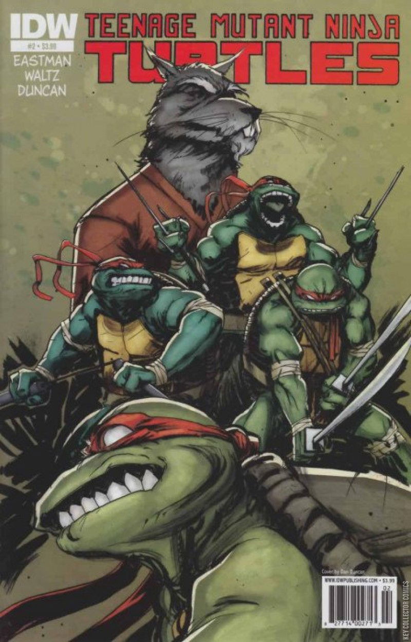 Variant Cover for Teenage Mutant Ninja Turtles #2