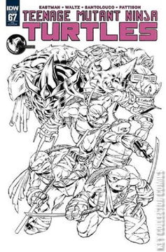 Variant Cover for Teenage Mutant Ninja Turtles #67