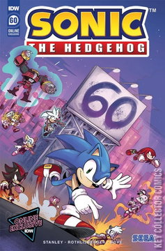 Variant Cover for Sonic the Hedgehog #60