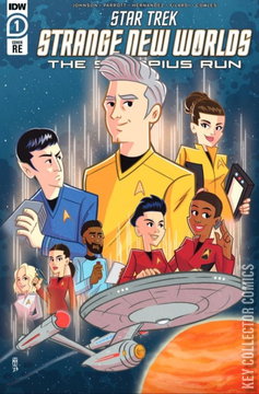 Variant Cover for Star Trek: Strange New Worlds - The Scorpius Run #1
