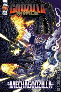 Variant Cover for Godzilla Rivals vs. Mechagodzilla #1