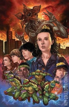 Variant Cover for Teenage Mutant Ninja Turtles / Stranger Things #1