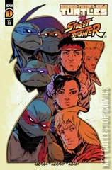 Variant Cover for Teenage Mutant Ninja Turtles vs. Street Fighter #1