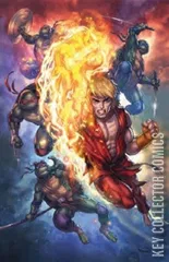 Variant Cover for Teenage Mutant Ninja Turtles vs. Street Fighter #1