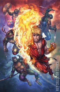 Variant Cover for Teenage Mutant Ninja Turtles vs. Street Fighter #1