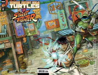 Variant Cover for Teenage Mutant Ninja Turtles vs. Street Fighter #1