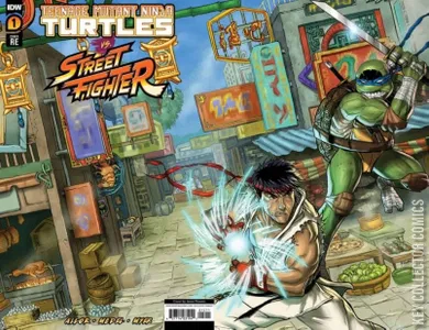Teenage Mutant Ninja Turtles vs. Street Fighter #1