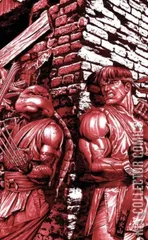 Variant Cover for Teenage Mutant Ninja Turtles vs. Street Fighter #1