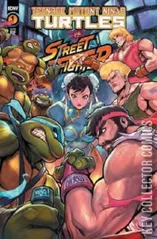 Variant Cover for Teenage Mutant Ninja Turtles vs. Street Fighter #1