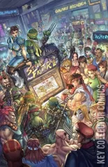 Variant Cover for Teenage Mutant Ninja Turtles vs. Street Fighter #2