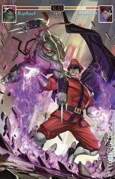 Variant Cover for Teenage Mutant Ninja Turtles vs. Street Fighter #3