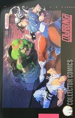 Variant Cover for Teenage Mutant Ninja Turtles vs. Street Fighter #4