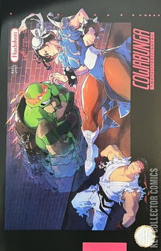 Variant Cover for Teenage Mutant Ninja Turtles vs. Street Fighter #4