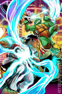 Variant Cover for Teenage Mutant Ninja Turtles vs. Street Fighter #4