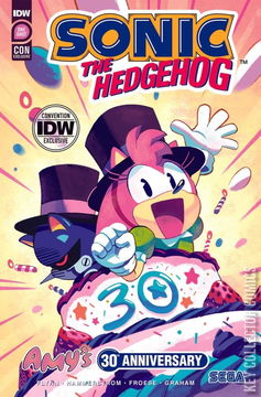 Variant Cover for Sonic the Hedgehog: Amy's 30th Anniversary #1