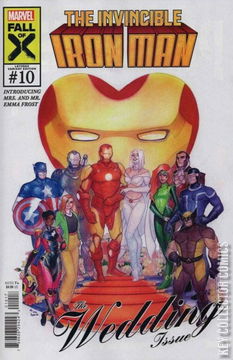 Variant Cover for Invincible Iron Man #10