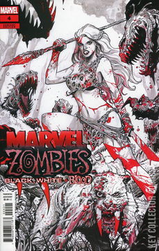Variant Cover for Marvel Zombies: Black, White and Blood #4