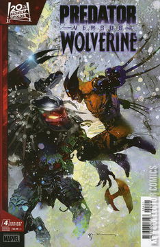 Variant Cover for Predator vs. Wolverine #4